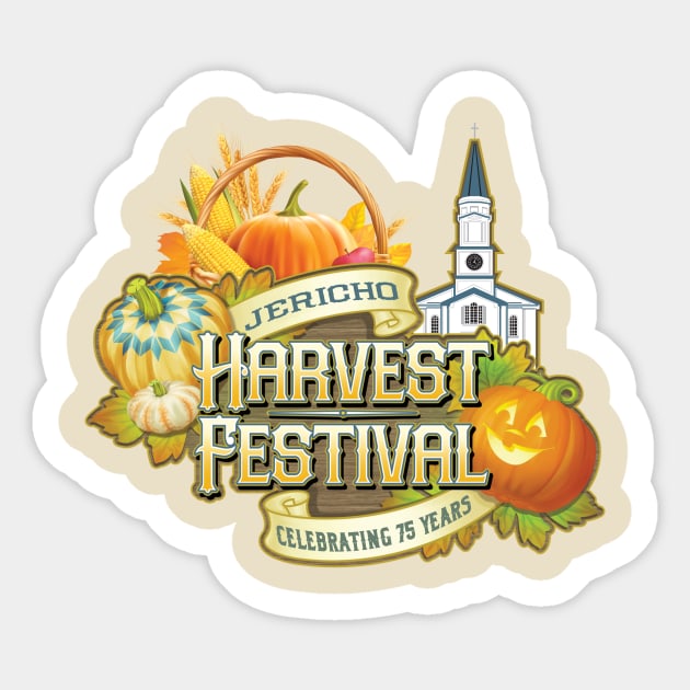 Jericho Harvest Festival Sticker by MindsparkCreative